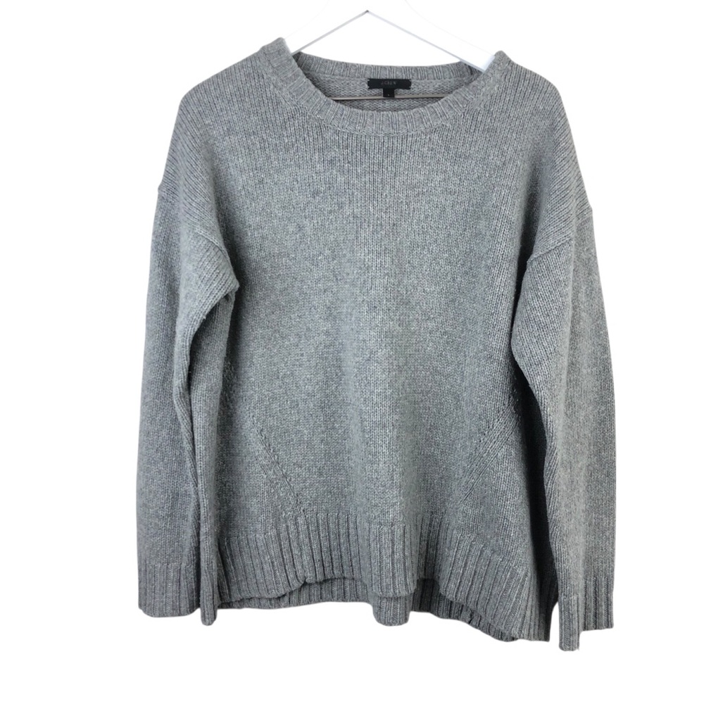 J. Crew Wool Blend Crew‎ Neck Sweater